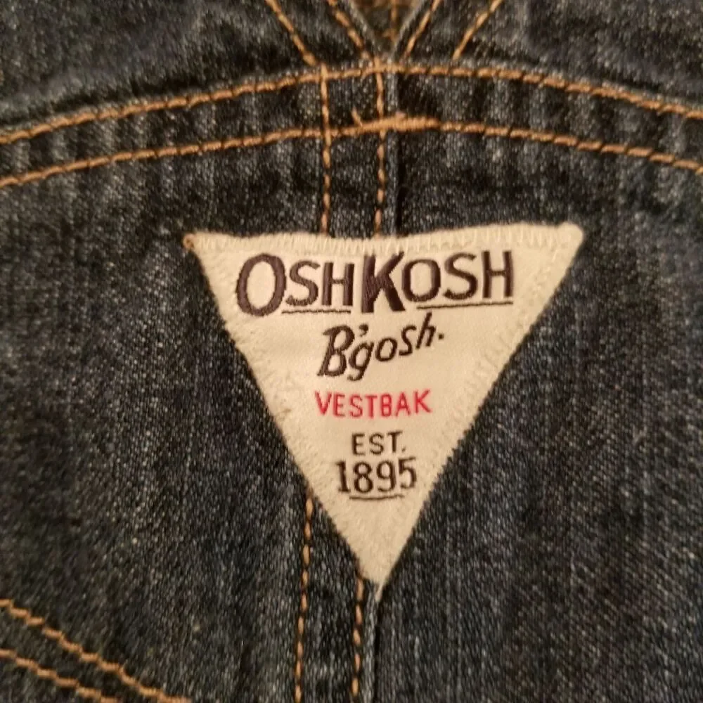 Oshkosh Vestbak Overalls Dress 12M